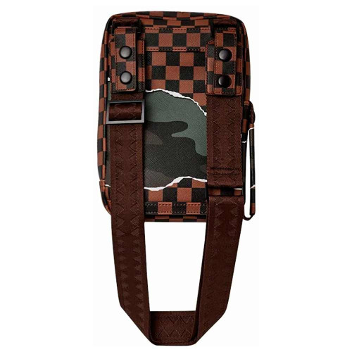 Sprayground Τσαντάκι ώμου Tear It Up Check Sling Bag